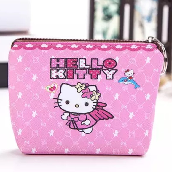 Hello Kitty Handbags - Pink Hello kitty change purse.NWT